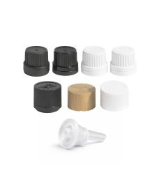 Bouchon à vis et insert compte-gouttes pour bague DIN18