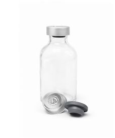 20mm Glass Vial with Aluminium Cap and Septum