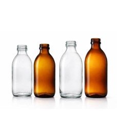 Syrup Bottle without Cap, PP28 Thread