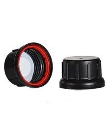 Tapa rosca 45mm negra con...