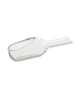 La navecilla de vidrio borosilicato para pesar y dosificar sólidos en polvo o granulado de forma limpia y precisa.