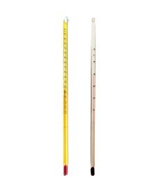 Thermomètres chimiques à tige
