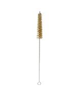 Escobillón de pelo natural de cabra con forma cónica para la limpieza de cánulas traqueales y conductos de muy pequeño diámetro.