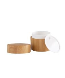 Bamboo Jar with Screw Cap