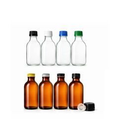 Syrup Bottle with Screw Cap