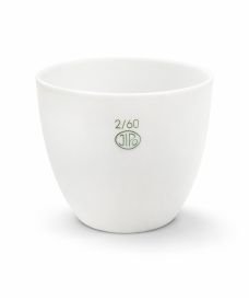Porcelain Crucibles, Medium Form