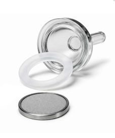 Base filtrante con placa de acero inoxidable