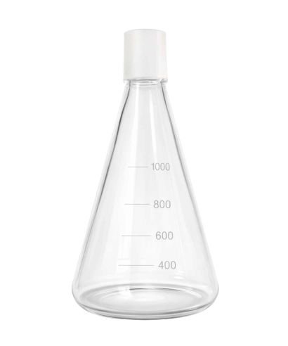 Matraz cónico de filtración en vidrio de 1.000 ml