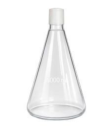 Erlenmeyer de filtration en verre