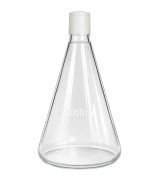 Erlenmeyer de filtration en verre