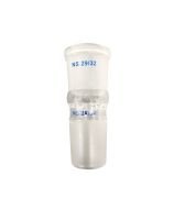 Adaptateur rodage mâle/femelle 29/32 avec grille perforée