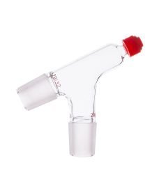 Adaptateur de distillation avec sortie pour thermomètre, joint rodé 29/32