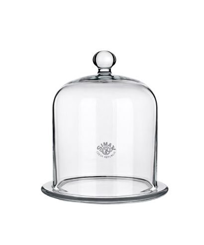 Glass Bell Jar With Knob SIMAX