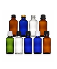 Flacon bague DIN18 avec bouchon à vis