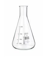 Erlenmeyer flask with a narrow neck, from SIMAX