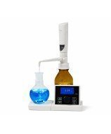 DIGIPETTE electronic burette with magnetic stirrer for precise titrations