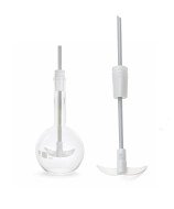 Adaptador de PTFE para varilla agitadora, diseñado para ofrecer un sellado seguro y eficaz en sistemas de agitación de matraces.