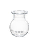Ballon réacteur sphérique en verre borosilicaté sans couvercle