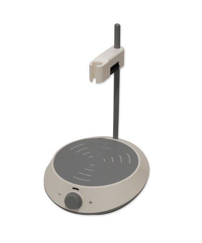 Unheated magnetic stirrer with speed range from 300 rpm up to 2,000 rpm.