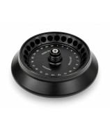 24 × 1.5/2 ml fixed-angle rotor for RS-1524 centrifuge, supplied with the unit.