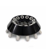 Rotor  Cabezal angular de plástico rígido para centrífuga Fugelab-GB10, con capacidad para 12 tubos de 15 ml, incluido de serie 