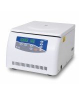Centrífuga angular digital Fugelab-GB10 con cabezal de 12 × 15 ml incluido, diseñada para centrifugación rutinaria con control p
