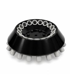 Rotor angulaire en plastique rigide pour centrifugeuse Fugelab-GB10, capacité 18 tubes de 10 ml. Accessoire optionnel pour élarg