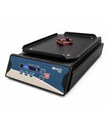 Agitador digital multiplaca Nahita Blue para 4 microplacas con movimiento orbital de Ø 3 mm y control digital.
