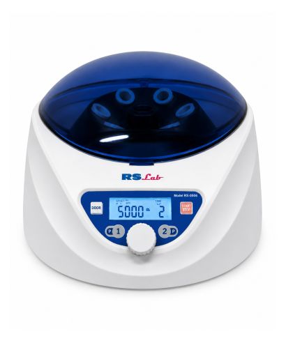 Centrifugeuse angulaire numérique RS-0506 de RS Lab pour applications sanitaires, avec rotor angulaire et capacité pour tubes Fa