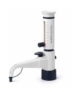 Dispensador de botella de volumen variable con válvula de recirculación, giro 360° y adaptadores de 28, 38, 40 y 45 mm.