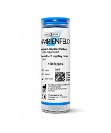 Tubes capillaires Marienfeld Superior sans héparine pour analyses hématologiques et détermination de l’hématocrite.