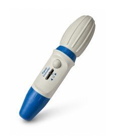 Ergonomic manual pipette controller for 0.1 to 100 ml pipettes, with precise aspiration and dispensing control.