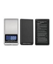 Compact precision scale with LCD display, tare function, single-point calibration using a weight and unit selection.