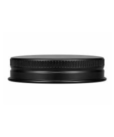 Tapa con rosca de 51 mm para bote de 60 ml, en aluminio negro y disco EPE