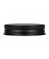 Tapa con rosca de 51 mm para bote de 60 ml, en aluminio negro y disco EPE