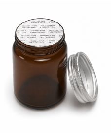 Pressure-sensitive seal for wide-mouth jars, designed to act as a tamper-evident seal.