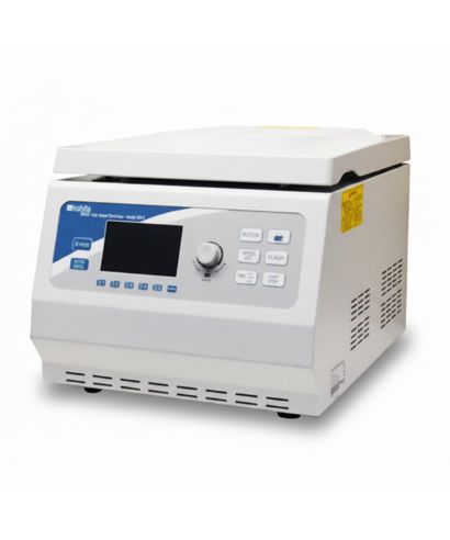 Centrifugeuse haute vitesse 2811 jusqu'à 400 ml, commande numérique et vitesse maximale de 18 000 tr/min.