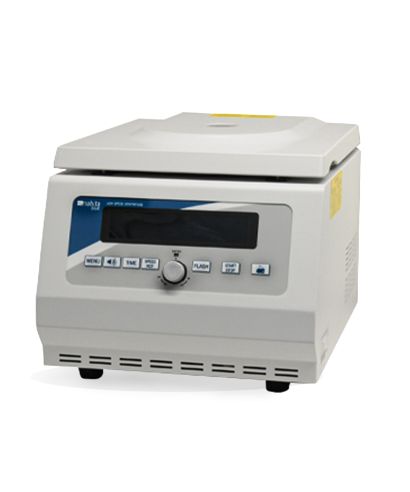 Low-Speed Centrifuge 2831 compatible with angular rotors, swing-out rotors and microplate rotors.