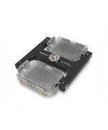 Cabezal oscilante para 2 microplacas de 96 pocillos, velocidad máxima de 4.000 rpm, compatible con la centrífuga de baja velocid