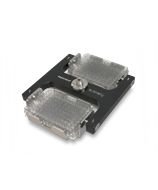 Swing-out rotor for 2 × 96-well microplates, maximum speed 4,000 rpm, compatible with the 2831 low-speed centrifuge.