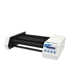 Agitador de rodillos 683/20 con 6 rodillos para la mezcla rotatoria de hasta 10 tubos de 50 ml, velocidad de 20 a 80 rpm.