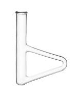 Borosilicate glass Thiele tube for accurate determination of the melting point of substances.