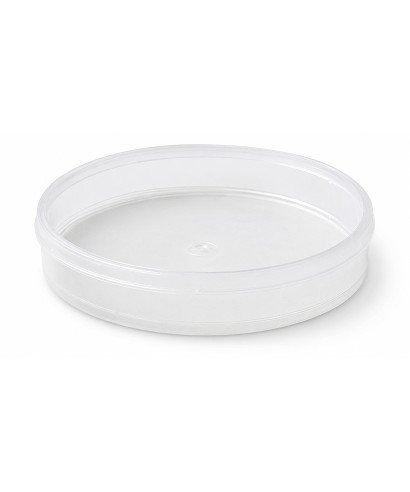 Obturador interior de LDPE para frascos de vidrio de boca ancha con tapa roscada compatible.