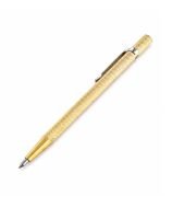 Metal marking pencil with zinc point for marking laboratory glassware.