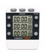 LCD Display with Three Independent Timers