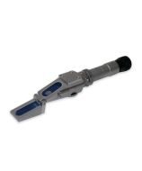 Refractómetro de mano de amplio rango 0–90 % Brix, con 3 escalas y compensación automática de temperatura (CAT). ZUZI.