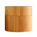 Pots cosmétiques de bambou